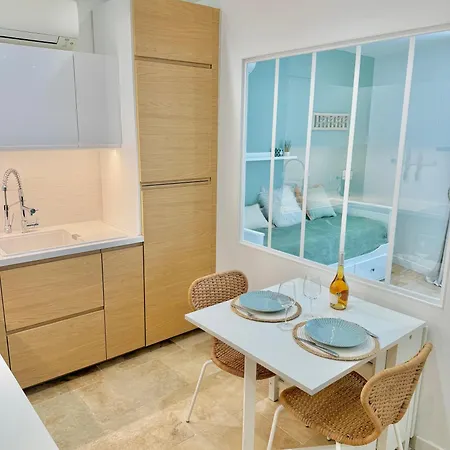 T3 6 Personnes De 60m2 Au Coeur De Ville, Terrasse Et Parking Gratuit Appartement
